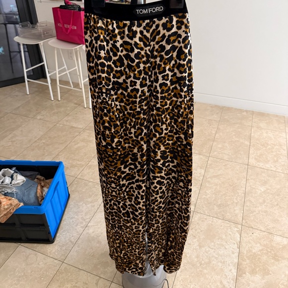 Tom Ford Leopard Print Pajama Pants - Picture 3 of 3